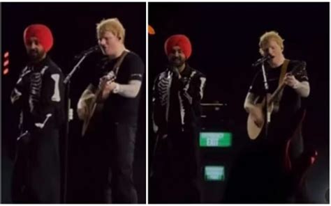 Diljit Dosanjh On Performing Live With Ed Sheeran Sharing The Stage