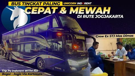 BUS TINGKAT MEWAH PALING SAT SET BEKASI SOLO HANYA 6 JAM SAJA Trip