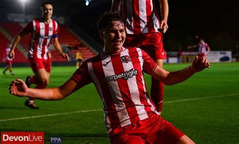 Exeter City 4 Newport County 3 George Spencer Hat Trick Fires