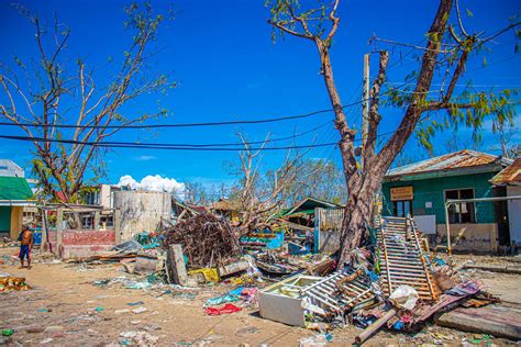 Typhoon Rai Leaves Trail Of Plastic Trash For Residents Of Philippine