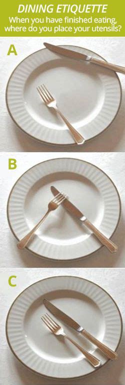 Table Etiquette Cutlery