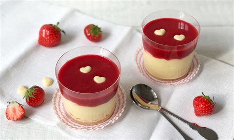 Vanillepudding Mit Erdbeerso E Rezept Dr Oetker