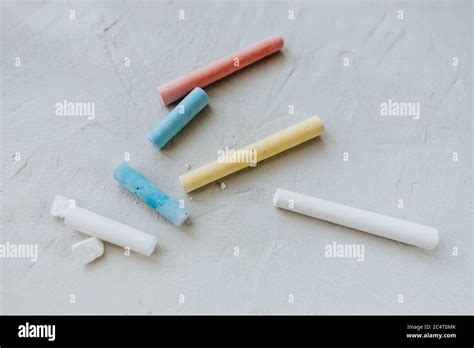 Multi Colored Crayons Stock Photo Alamy