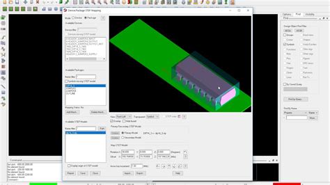 How To Mapping Orcad Step Model Youtube