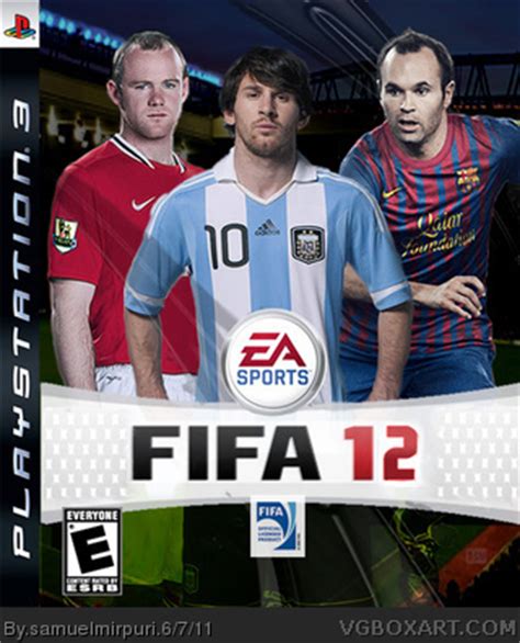 FIFA 12 PlayStation 3 Box Art Cover by samuelmirpuri