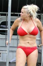 Kerry Katon In A Red Bikini At A Beach In Koh Samui Hawtcelebs