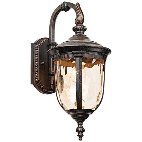 Bellagio 16 1 2 High Bronze Downbridge Outdoor Wall Light 46910 Lamps Plus