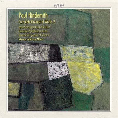 Hindemith Complete Orchestral Works Vol 2 Various Hindemith Paul