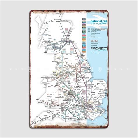 National Rail Train Operators Map – Thebritprint