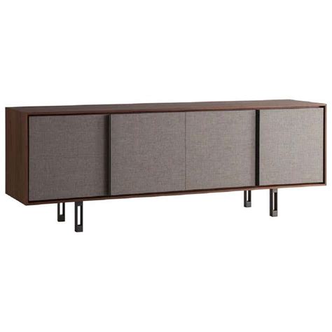 Cais Sideboard Ziricote Wood Veneer Leather Details For Sale At 1stdibs