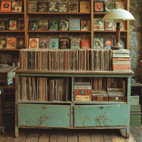 Premium Photo | Vintage vinyl records