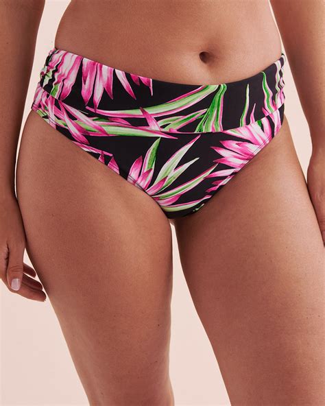 CHRISTINA Island Life Convertible Bikini Bottom Pink Floral Bikini Village