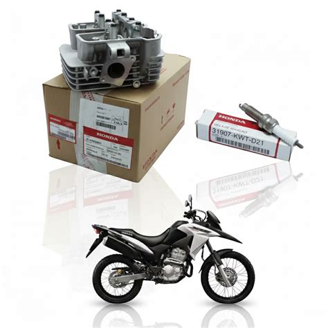 Diferenca Cabecote Vela Fina E Original Xre300 - Cabeçote Original Honda CB300 e XRE300 com Vela Fina