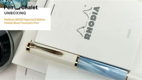 Discover The Enchanting Pelikan M Special Edition Pastel Blue