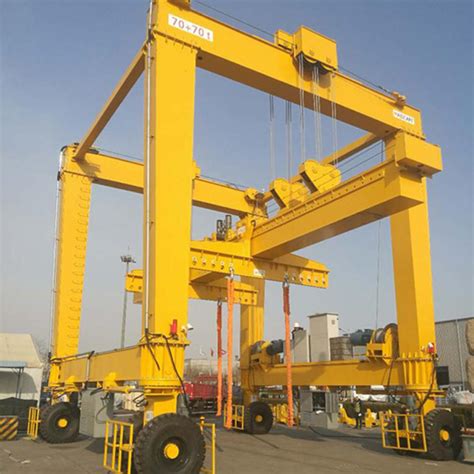 Rtg Crane Bridge Girder Lifting Crane Rtg Gantry Crane Double Beam