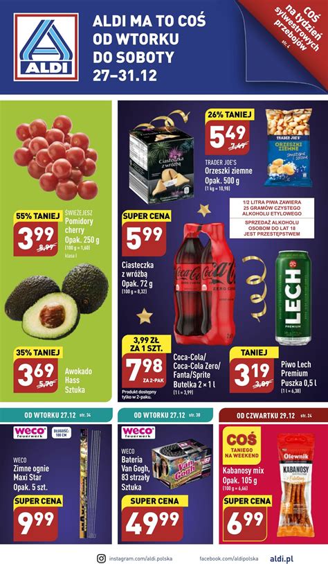 Aldi Gazetka Promocyjna Nowy Rok Wa Na Od Do