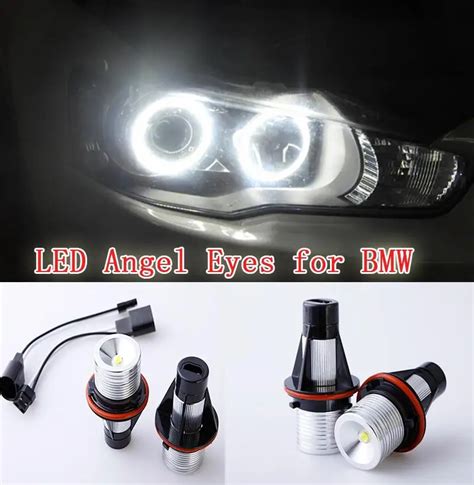 Excellent Quality Xenon White Led Angel Eyes Halo Light Bulb For Bmw E83 X3 2006 2007 E53 X5