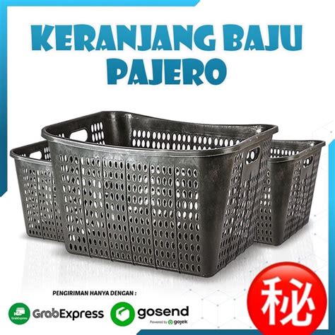 Jual KERANJANG PLASTIK JUMBO PAJERO KERANJANG BAJU KOTOR KERANJANG