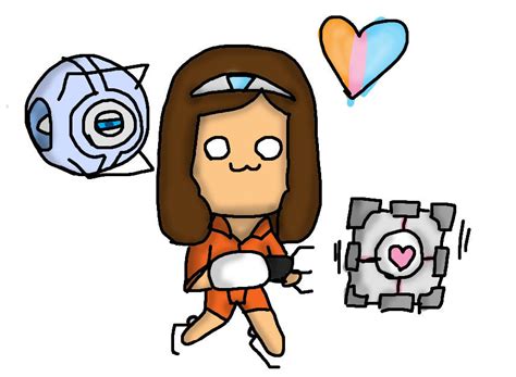 Laura Loves Portal By Stormsketch On Deviantart