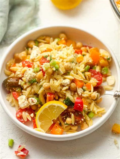 Lemon Orzo Pasta Salad Story Suebee Homemaker