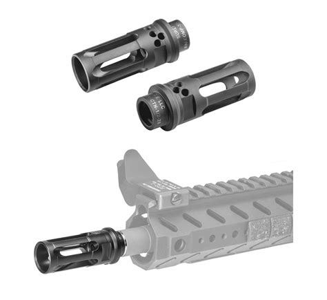 Surefire Warcomp Closed Tine Flash Hider For 556mm Rifles R