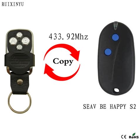 Controle Remoto Seav Be Happy S Mhz Controle Remoto De Porta