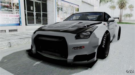 Nissan GT R R35 2010 Liberty Walk For GTA San Andreas