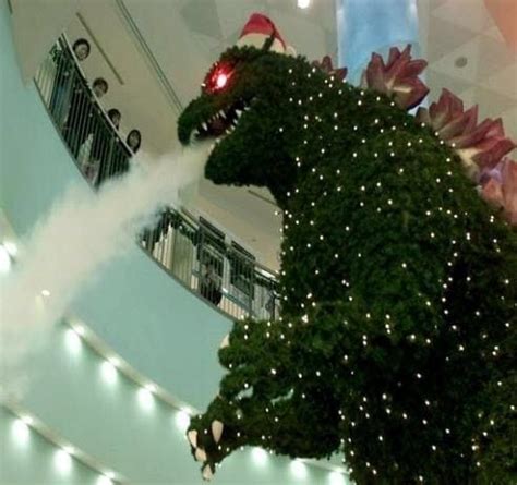 Godzilla Christmas Tree