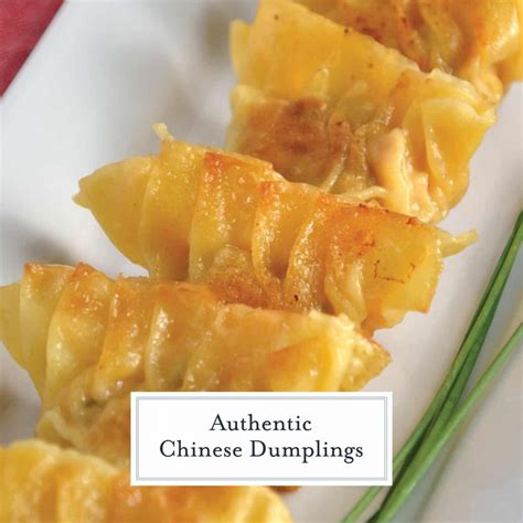 Authentic Chinese Dumplings - How to Make Chinese Dumplings