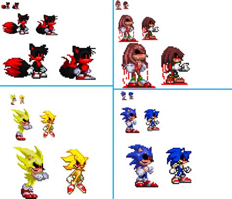 Sonicexe Sprites Sprite Sonic The Hedgehog Drawings