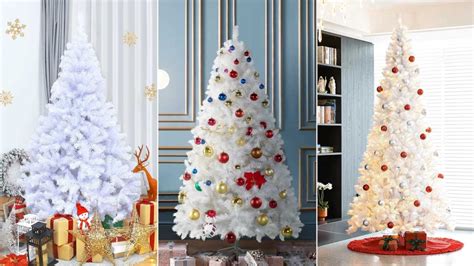 10 Gorgeous White Christmas Trees to Brighten Your Holidays | 10 Stunning Homes