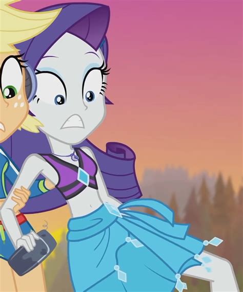 Safe Screencap Applejack Rarity Equestria Girls G