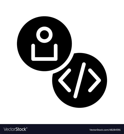 Developer icon Royalty Free Vector Image - VectorStock