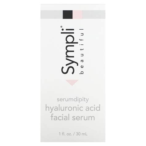 Sympli Beautiful Serumdipity Hyaluronic Acid Facial Serum 1 Fl Oz