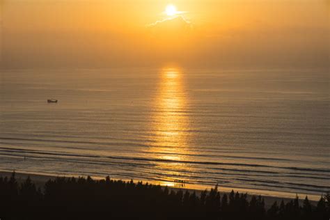 海陵岛十里银滩日出海洋海岛自然风景摄影素材汇图网