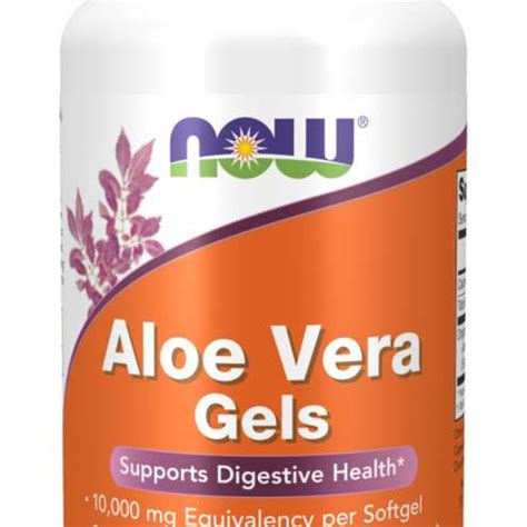 Aloe Vera Gels 100 Softgels New Heights Supplements