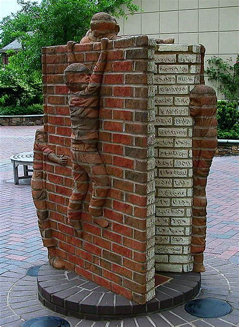 3-dimensional Brick Sculptures by Brad Spencer