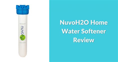 NuvoH2O Home Water Softener Review 2023