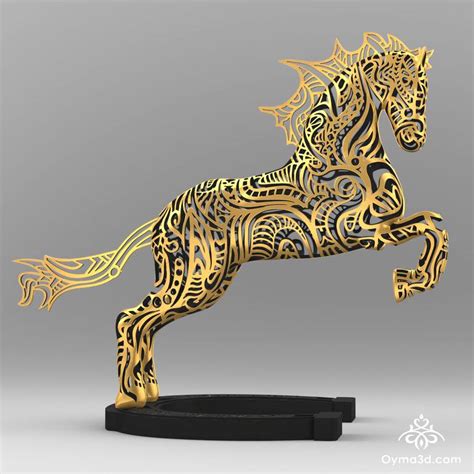 Rocinante Horse Sculpture Sculpture by Al Swedy | Saatchi Art