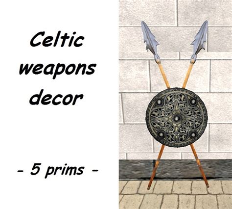 Second Life Marketplace - Celtic weapons Decor