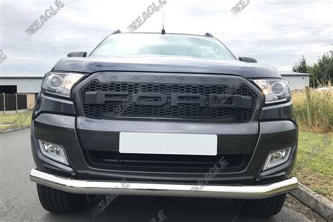 Ford Ranger T6 Grille RAPTOR STYLE GRILLE BLACK LETTERS 2016