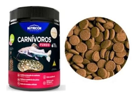 Ração Peixe Carnivoro Fundo Nutricon 500g Alho Frete grátis