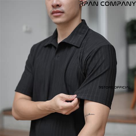 Jual Polo Shirt Pria Kaos Polo Knit Kerah Baju Polo Berkerah Motif