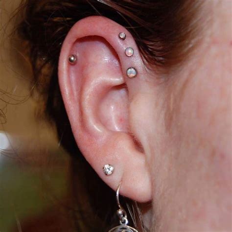 The Edgy Cartilage Piercing 60 Best Ideas And Rules 2019