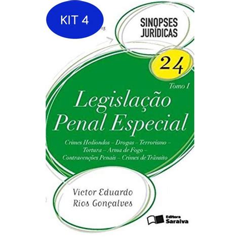 Kit Livro Legisla O Penal Especial Vol Tomo Submarino