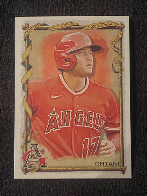 Topps Allen Ginter Shohei Ohtani Angels Ebay