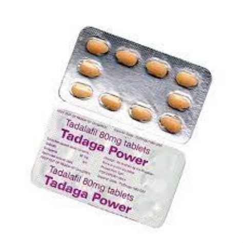 Tadaga Power Tadalafil 80mg Tablets At Rs 200 Strip Cialis In