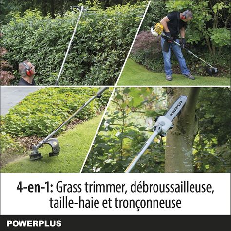 Powerplus Multi Outil De Jardin Thermique POWXG3026 42 7 Cc Taille