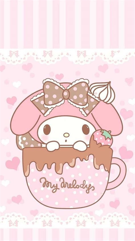 [100+] Cute My Melody Wallpapers | Wallpapers.com