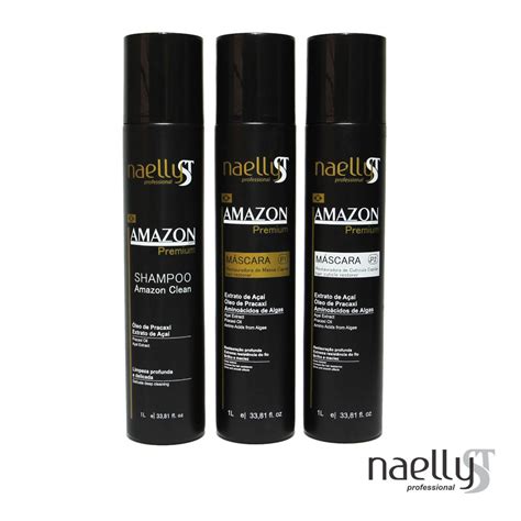 Kit Definitiva Liso Extremo AMAZON Premium Naelly St Naelly ST